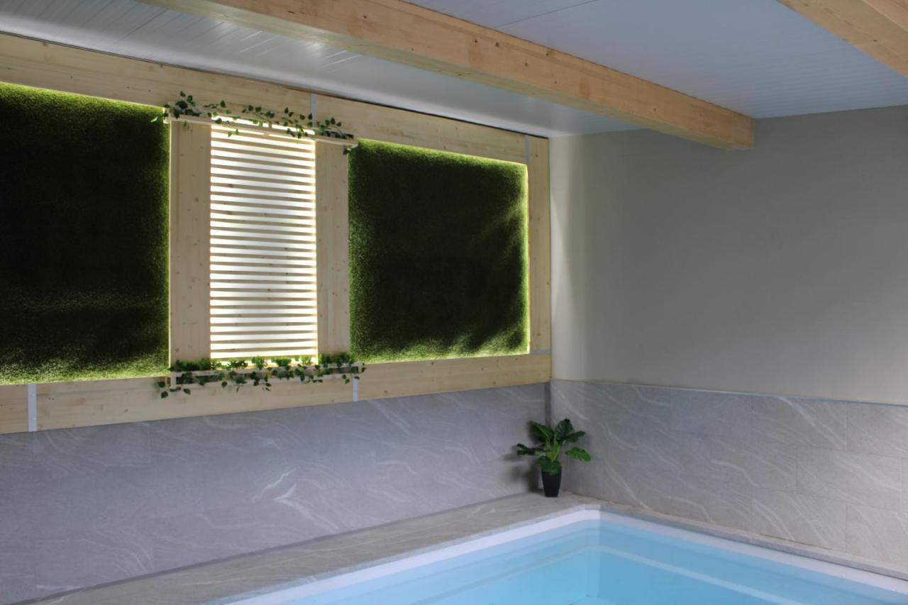 Can Musiquem Amb Piscina 莱斯普拉内斯德奥斯托莱斯 外观 照片